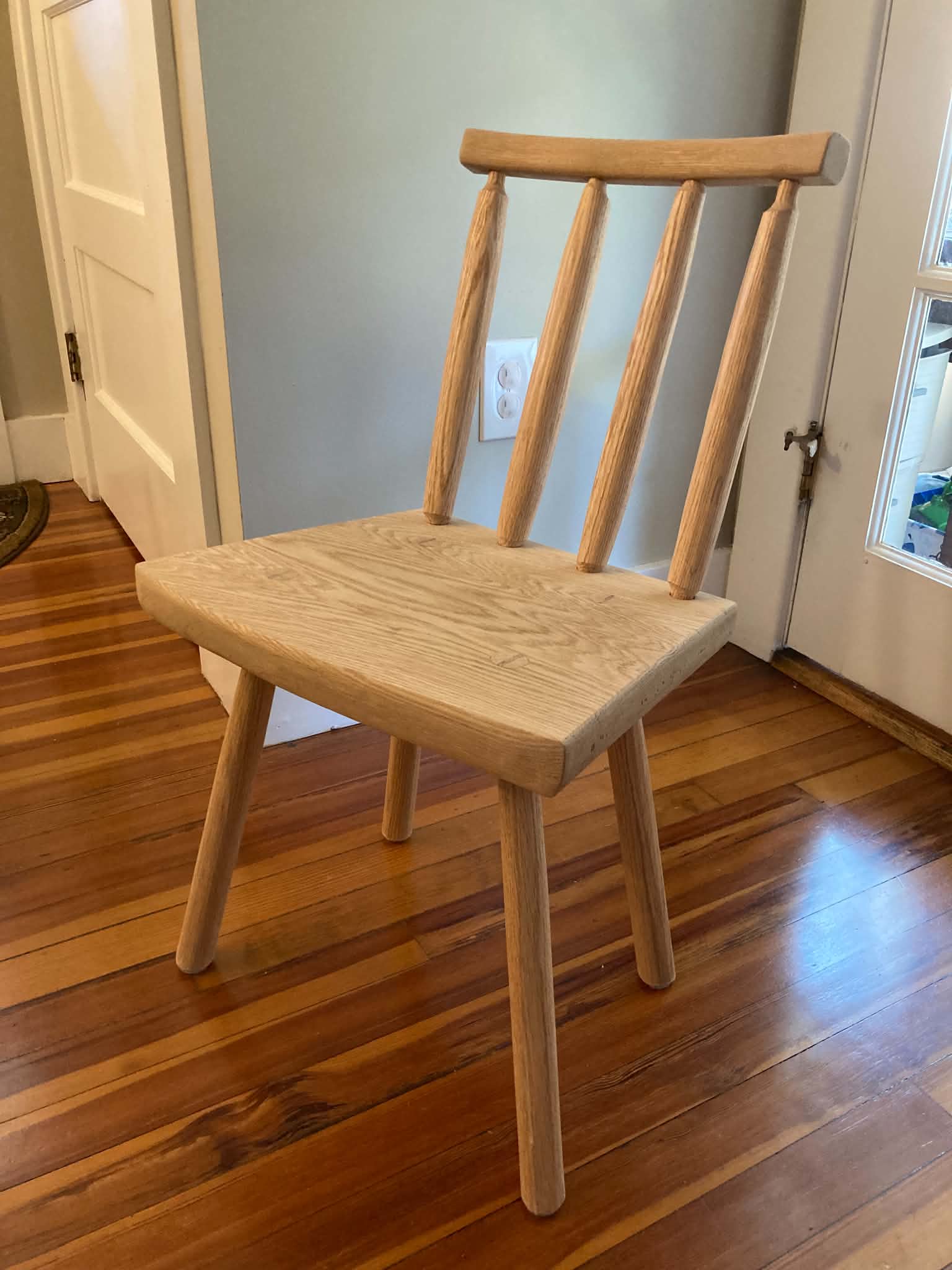 Second Leitrim chair unpainted
